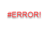 #ERROR! ERROR
