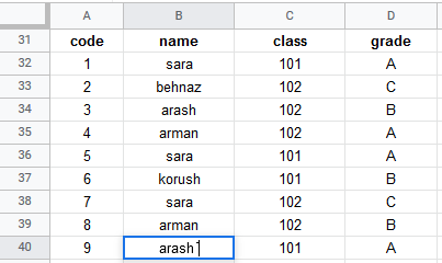 google sheets menu data trim whitespace 2