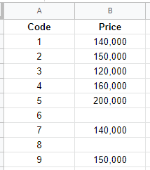 google sheets FLATTEN formula 1