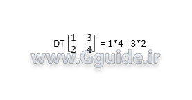 INFO matrix determinant 3